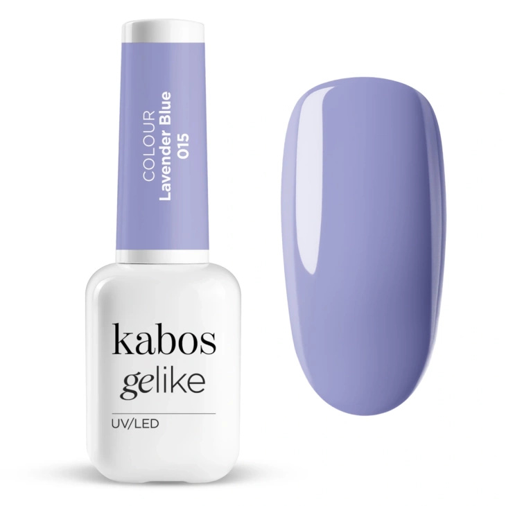 Lakier hybrydowy Kabos Gelike 015 Lavender Blue 8 ml