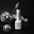 Lakier hybrydowy Kabos Gelike 044 Starlight Silver z brokatem 8 ml