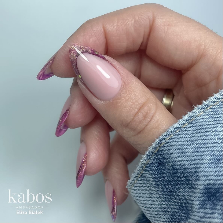 Kabos Gel In Bottle French Nude – 2w1 Żel w butelce 8ml