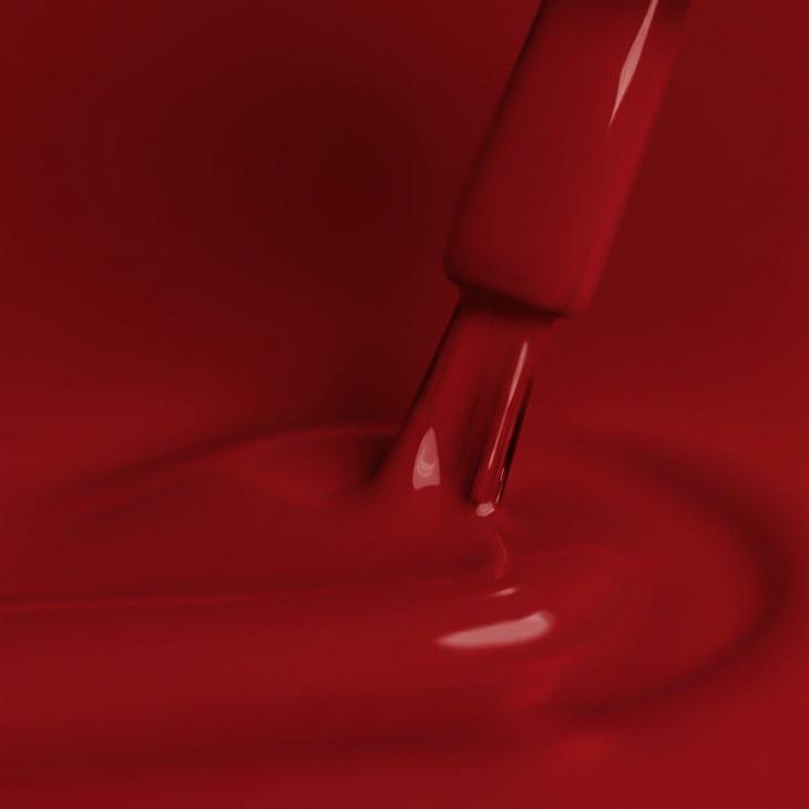 Lakier hybrydowy Kabos Gelike 041 Candycane Red 8 ml