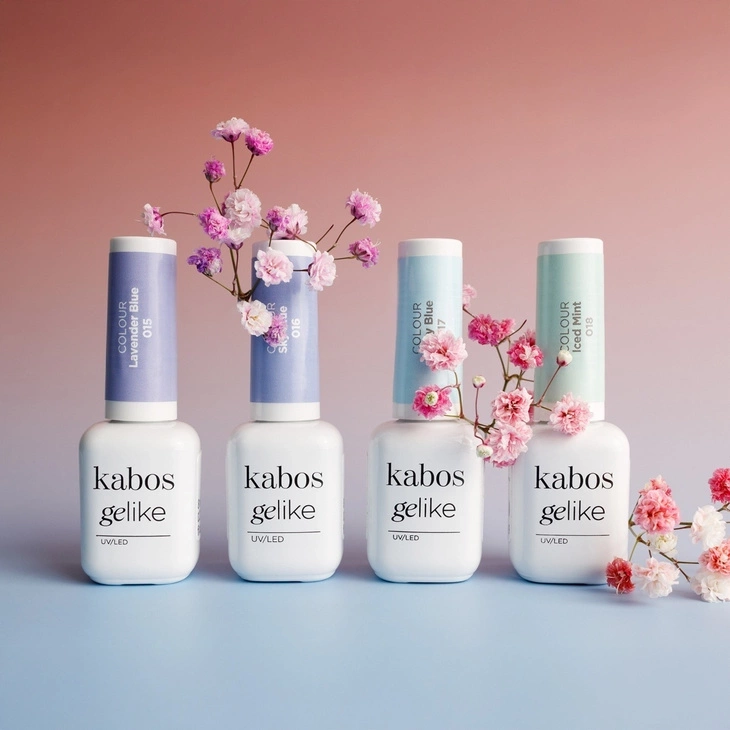 Kolekcja lakierów hybrydowych Kabos Gelike Pastel Touch