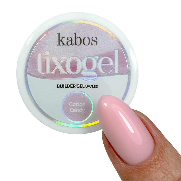 Żel budujący z tiksotropią Kabos Tixogel Builder Gel UV/LED Cotton Candy 15g