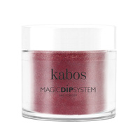 Proszek do manicure tytanowego - Kabos Magic Dip System 45 Cherry Chocolate 20g