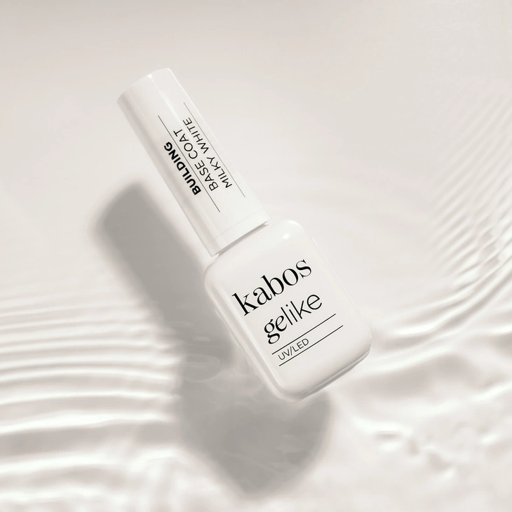 Kolorowa baza budująca Kabos Gelike Building Base Coat Milky White 10 ml