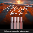 Kolekcja proszków do manicure tytanowego Midnight Beach