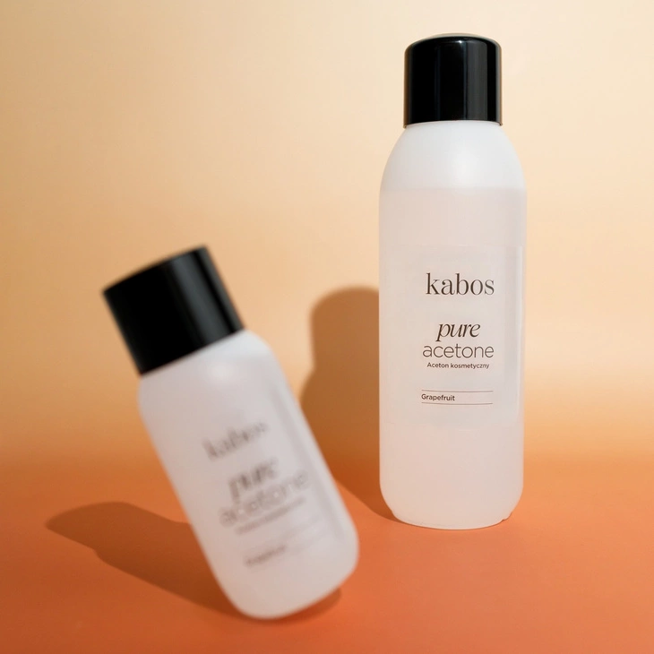 Aceton kosmetyczny do paznokci Kabos 500 ml o zapachu grejpfruta