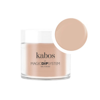 Proszek do manicure tytanowego - Kabos Magic Dip System 08 Beige 20g