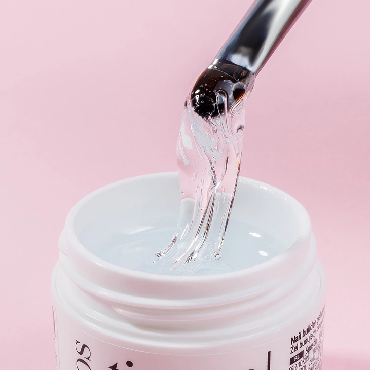 Żel budujący z tiksotropią Kabos Tixogel Builder Gel UV/LED Clear 15 g