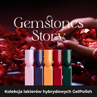 Kolekcja lakierów hybrydowych GelPolish Gemstones Story