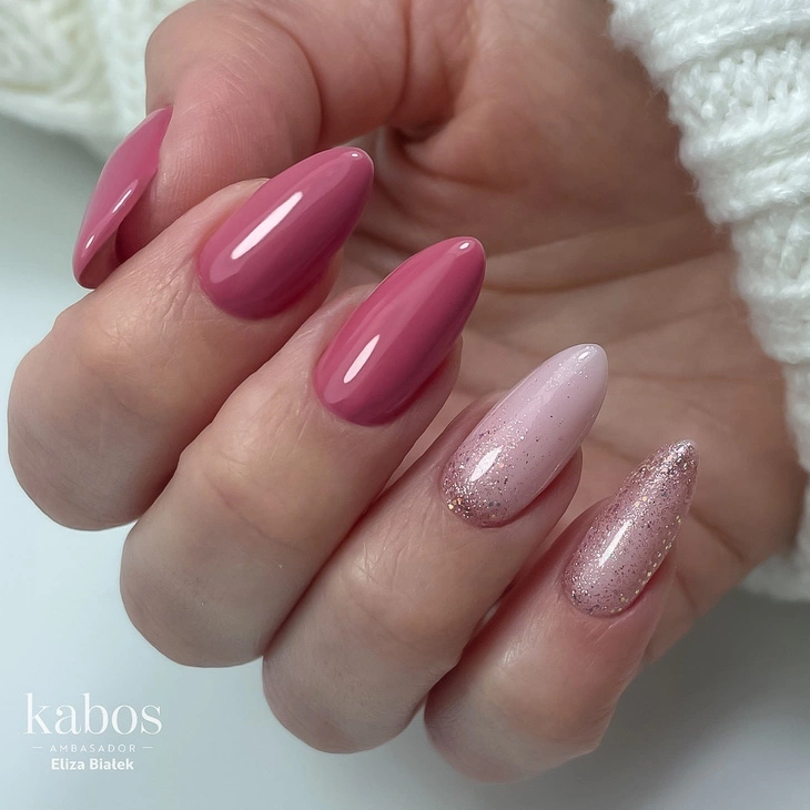 Lakier hybrydowy - Kabos GelPolish 024 Dusty Pink 5ml