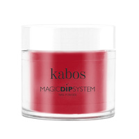 Proszek do manicure tytanowego - Kabos Magic Dip System 33 Red Heart 20g