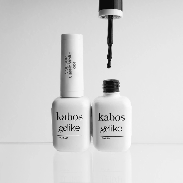 Lakier hybrydowy Kabos Gelike 005 Classic Black 8 ml