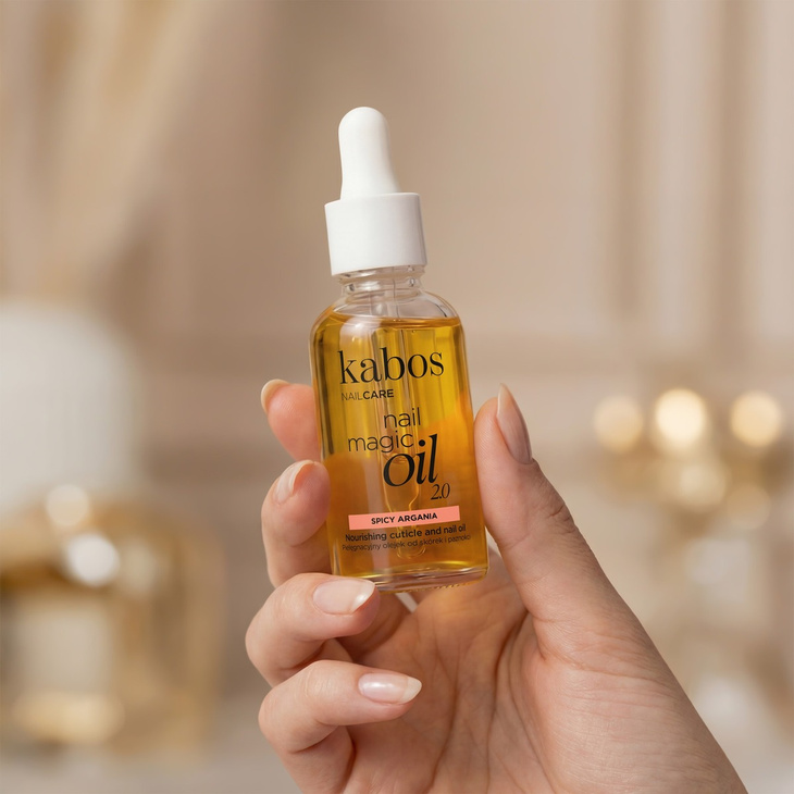 Kabos Nail Magic Oil 2.0 Spicy Argania 30 ml - olejek do skórek i paznokci