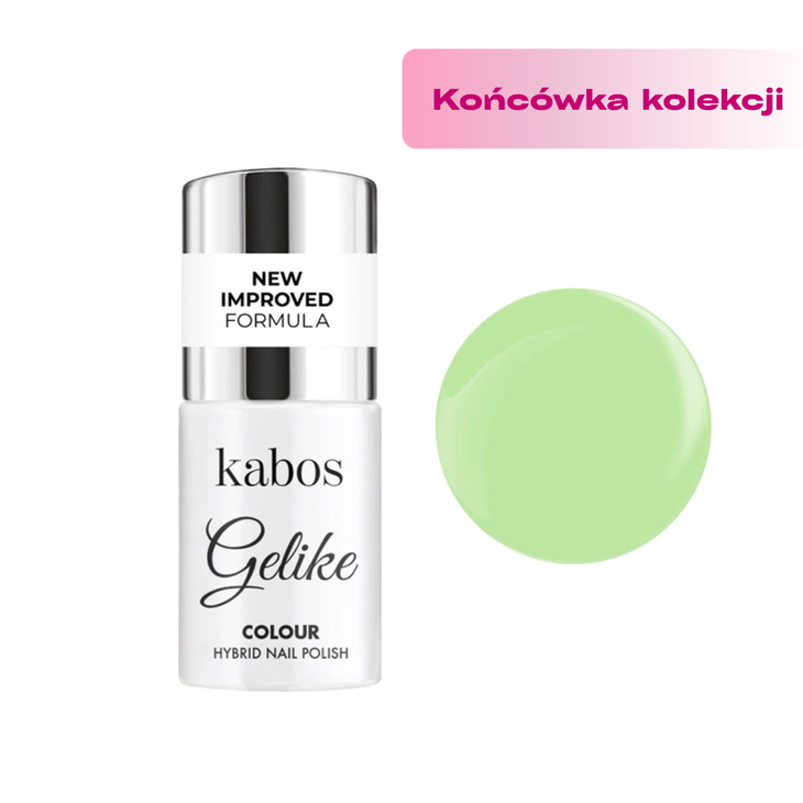 Lakier hybrydowy Kabos Gelike Wild Pistachio 5ml