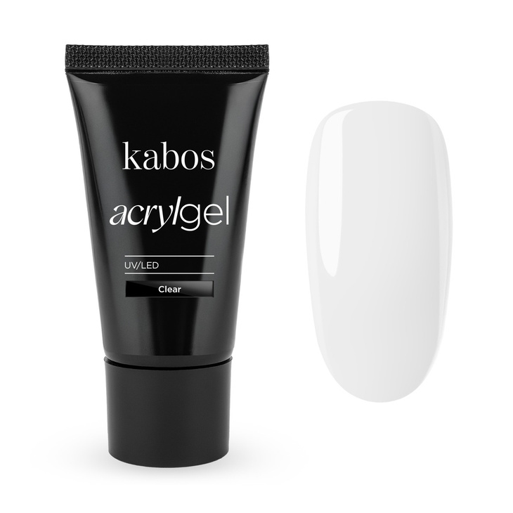 2in1 Akrylożel do paznokci Kabos Clear 30 g