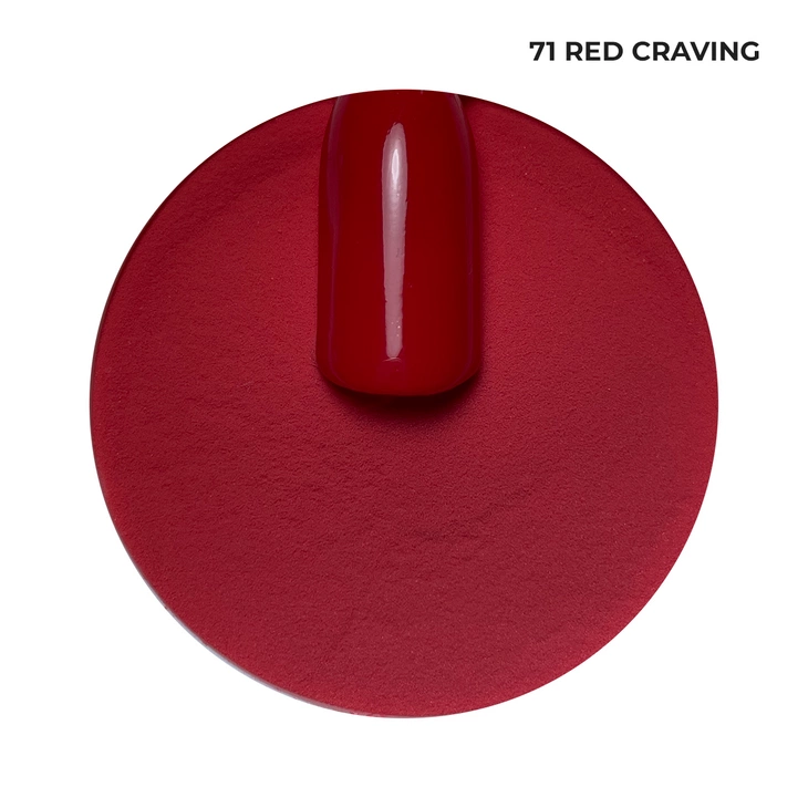 Proszek do manicure tytanowego - Magic Dip System 71 Red Craving 20g