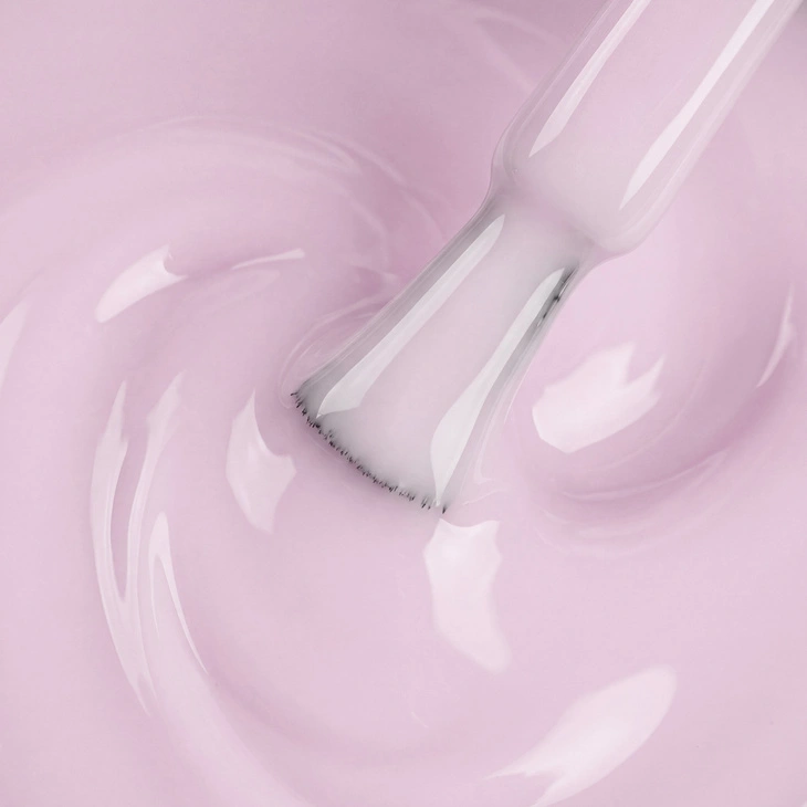 Kolorowa baza hybrydowa Kabos Gelstudio Rubber Base Coat Lilac Whisper 10 ml