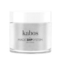 Proszek do manicure tytanowego - Kabos Magic Dip System 21 Silver 20g