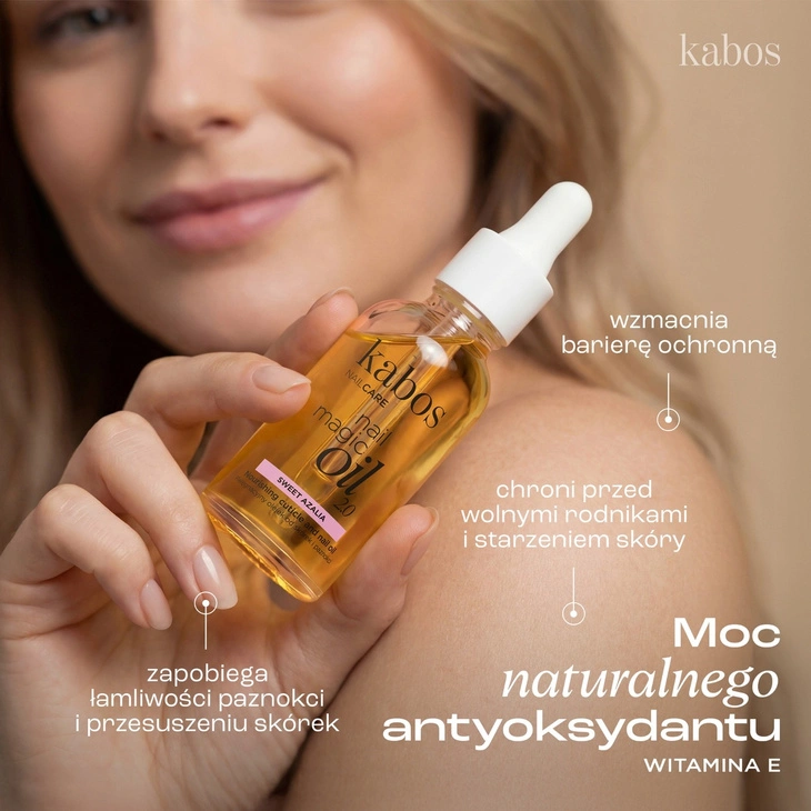 Kabos Nail Magic Oil 2.0 Sweet Azalia 30 ml - olejek do skórek i paznokci