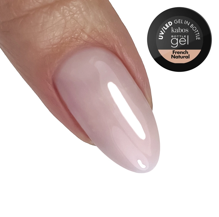 Kabos Gel In Bottle French Natural – 2w1 Żel w butelce 8ml |-40% z kodem INBOTTLE40