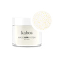 Proszek do manicure tytanowego - Kabos Magic Dip System 03 White Glitter French 20g