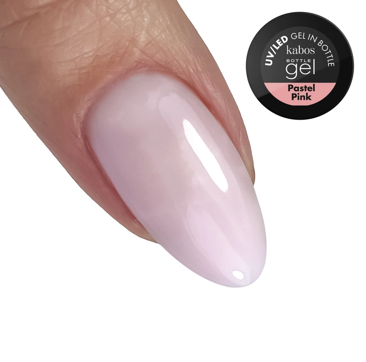 Kabos Gel In Bottle Pastel Pink – 2w1 Żel w butelce 8ml | -40% z kodem INBOTTLE40