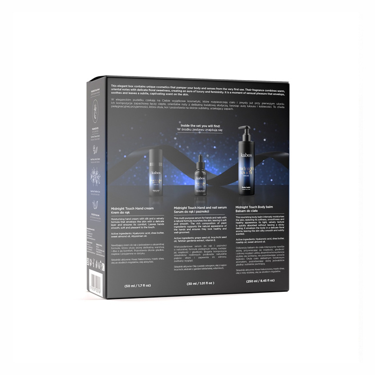 Zestaw do pielęgnacji ciała Midnight Touch
