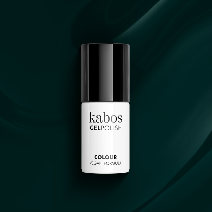 Lakier hybrydowy - Kabos GelPolish 052 Emerald Enigma 5ml 