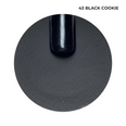 Proszek do manicure tytanowego - Kabos Magic Dip System 43 Black Cookie 20g