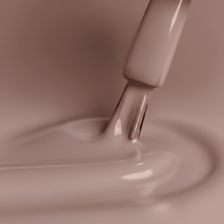 Lakier hybrydowy Kabos Gelike 037 Creamy Beige 8 ml