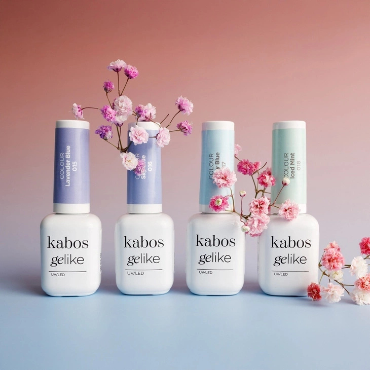 Kolekcja lakierów hybrydowych Kabos Gelike Pastel Touch