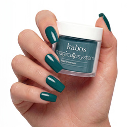 Puder do manicure tytanowego Kabos MDS 055 Forest Green 20 g