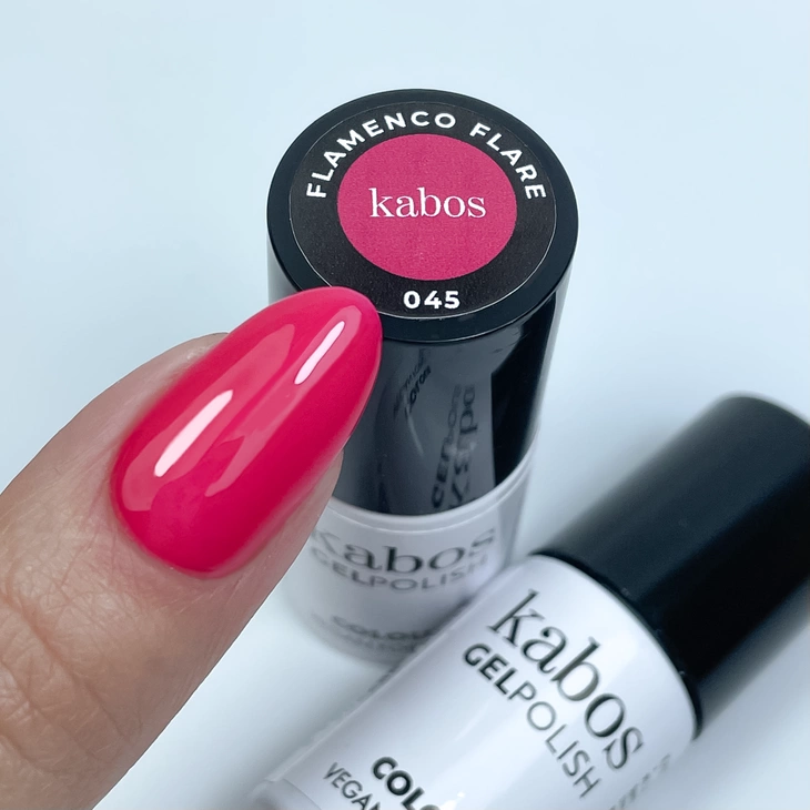 Lakier hybrydowy - Kabos GelPolish 045 Flamenco Flare 5ml