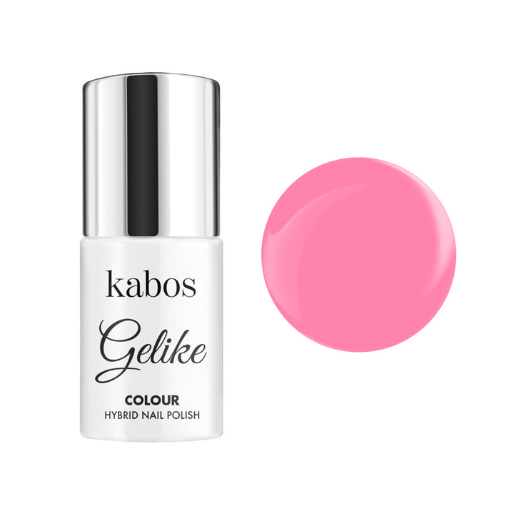 Lakier hybrydowy Kabos Gelike Pink Bubble Gum 5ml