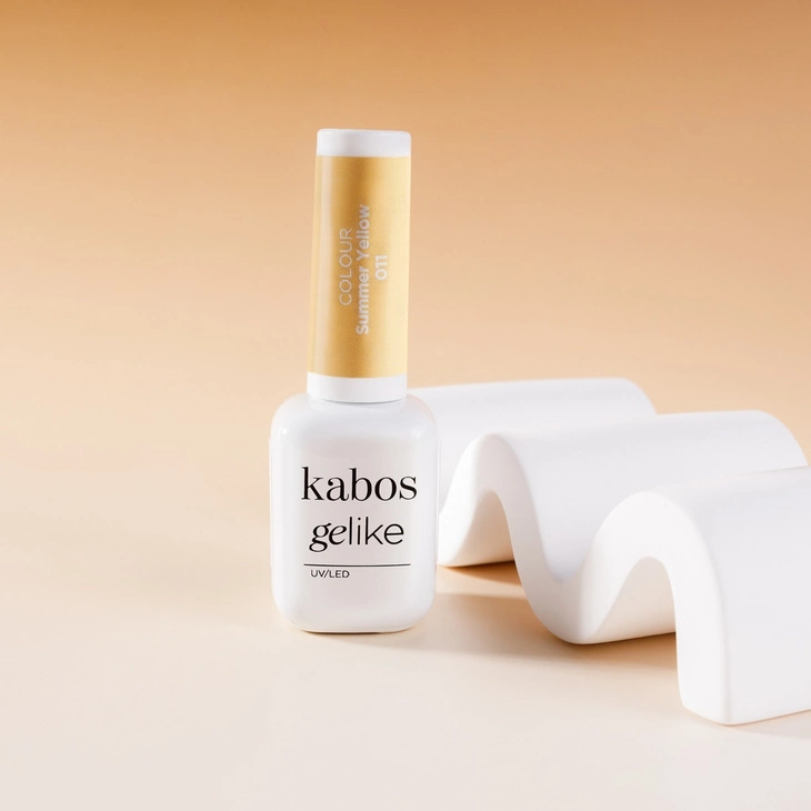 Lakier hybrydowy Kabos Gelike 011 Summer Yellow 8 ml