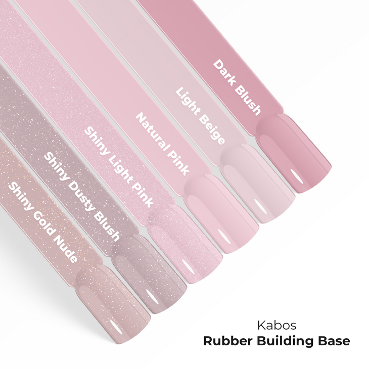 Kauczukowa baza budująca Kabos Rubber Building Cover Base – Natural Pink 8ml