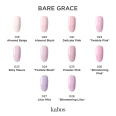 Lakier hybrydowy Kabos Gelike 026 Shimmering Pink z brokatem 8 ml