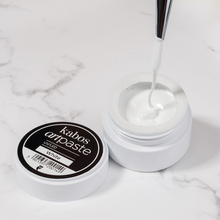 Pasta do zdobień Kabos ArtPaste White 5g