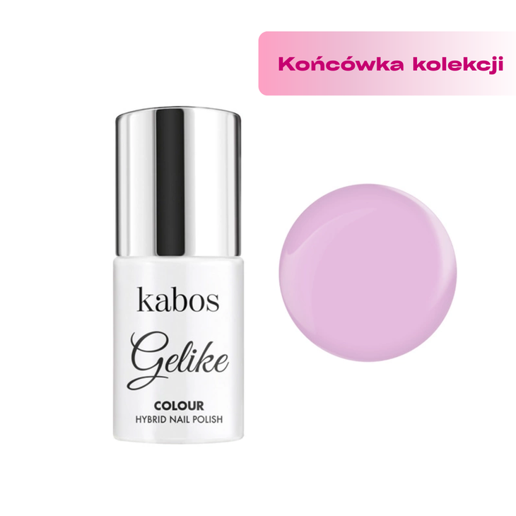 Lakier hybrydowy Kabos Gelike Lilac Passion 5ml
