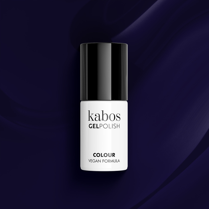 Lakier hybrydowy - Kabos GelPolish 049 Midnight Sapphire 5ml 