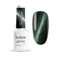 Lakier hybrydowy Kabos Gelike Cat Eye Evergreen Earth 8 ml
