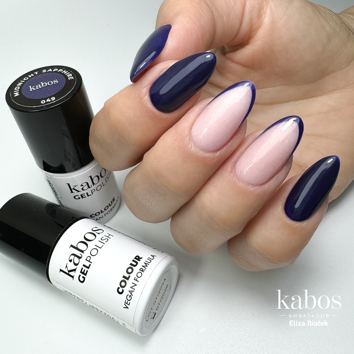 Lakier hybrydowy - Kabos GelPolish 049 Midnight Sapphire 5ml 