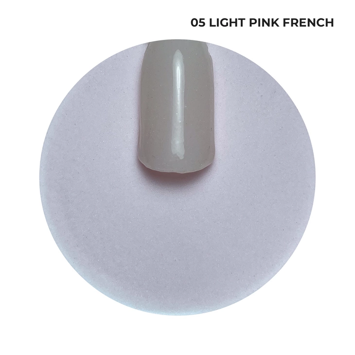 Proszek do manicure tytanowego - Kabos Magic Dip System 05 Light Pink French 20g