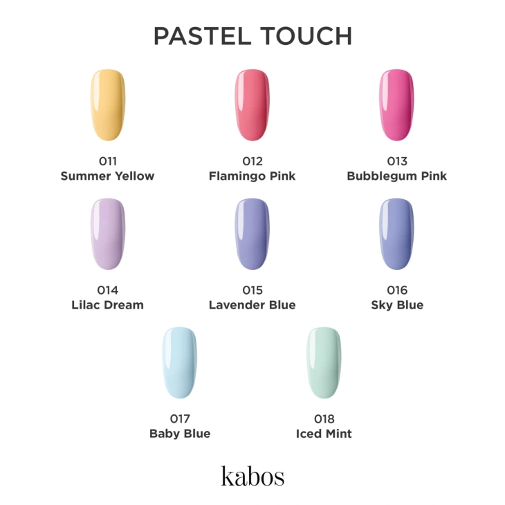 Lakier hybrydowy Kabos Gelike 016 Sky Blue 8 ml