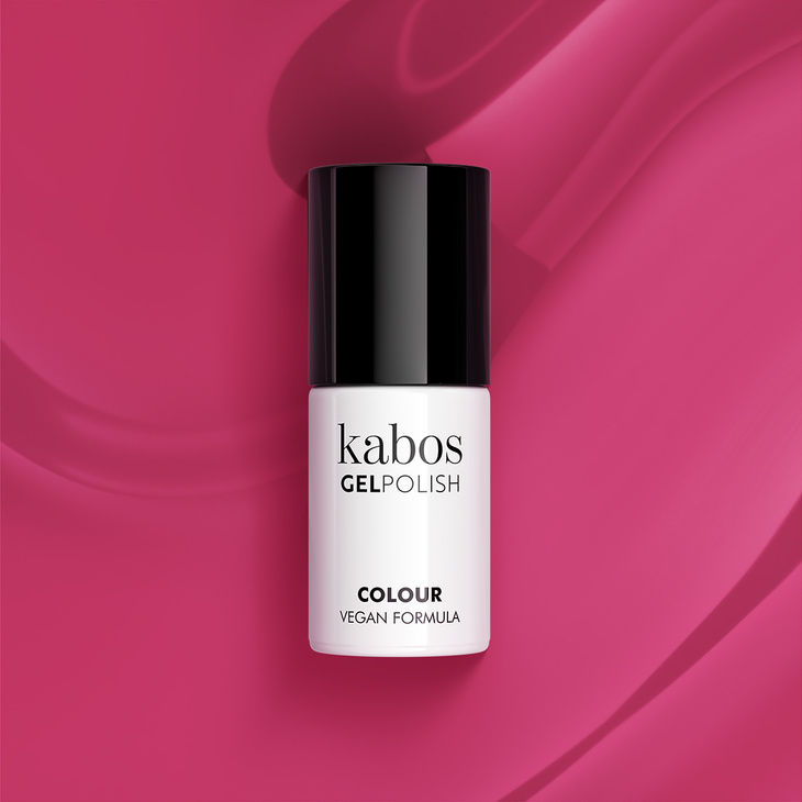 Lakier hybrydowy - Kabos GelPolish 025 Candy Pink 5ml