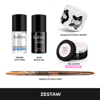 Zestaw do przedłużania paznokci: „Luxury Gloss UV Gel Premium”