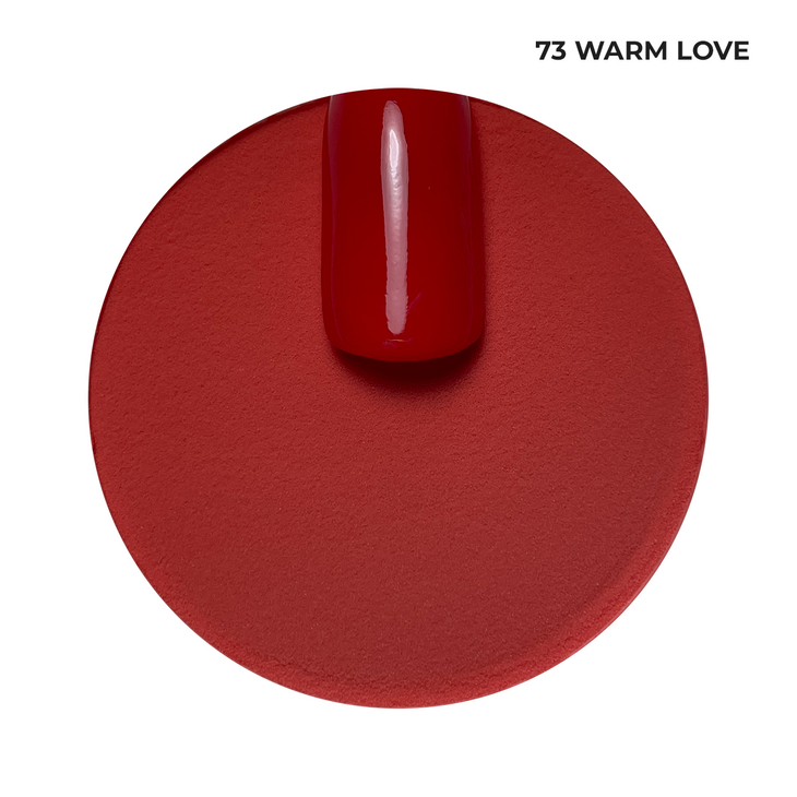 Proszek do manicure tytanowego - Magic Dip System 73 Warm Love 20g