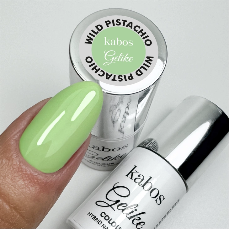 Lakier hybrydowy Kabos Gelike Wild Pistachio 5ml