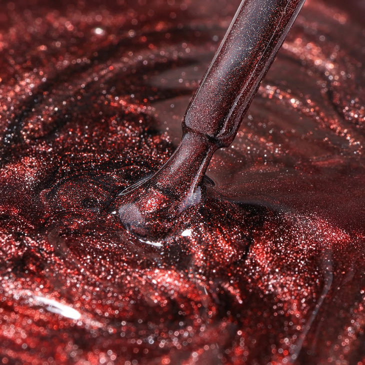 Lakier hybrydowy Kabos Gelike Cat Eye Flame Jupiter 8 ml