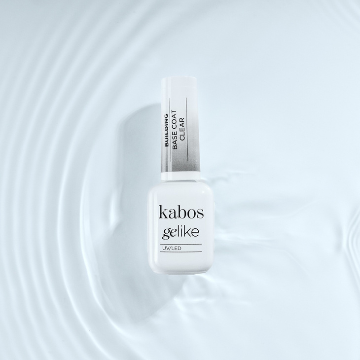 Kolorowa baza budująca Kabos Gelike Building Base Coat Clear 10 ml